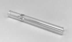 Clear Straight Glass One Hitter Chillum