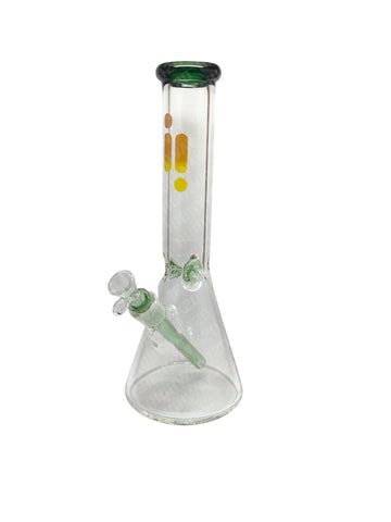 Infyniti Bong Straight Beaker Base Ice Glass Bong