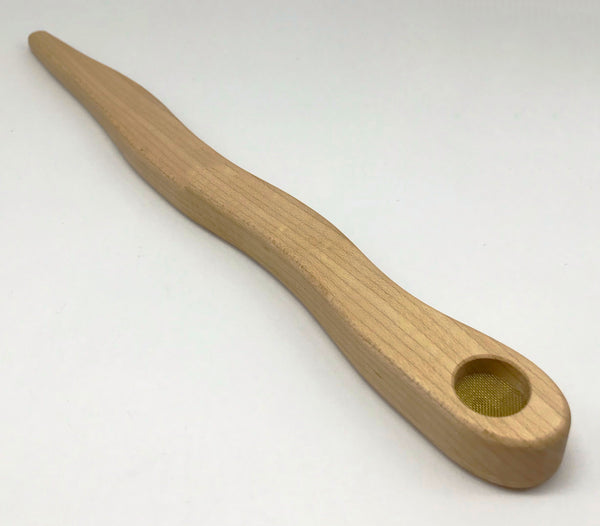 Long Curvy Spoon Wooden Pipe