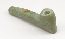 Green Sherlock Soapstone Pipe