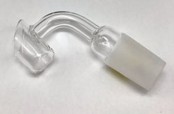 Quartz Glass Angled Top Banger 90° | Male Joint | 18mm