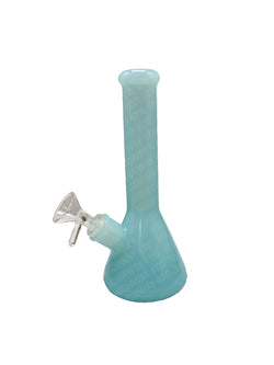 Mini Glass Stem & Bowl Straight Silicone Bong