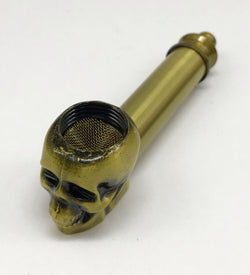 Skull Spoon Metal Pipe